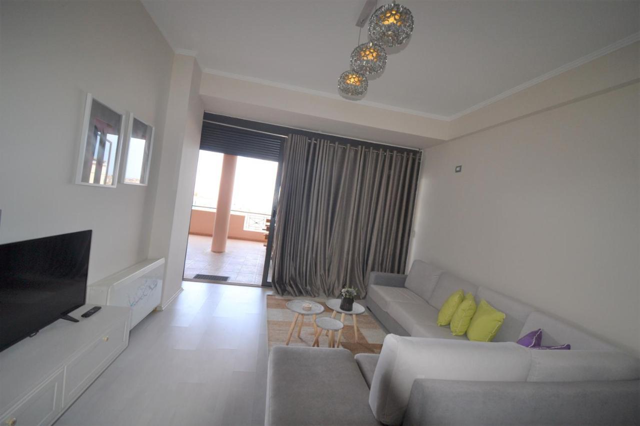 Apartamento Luxury Penthouse B&E Sarandë Exterior foto