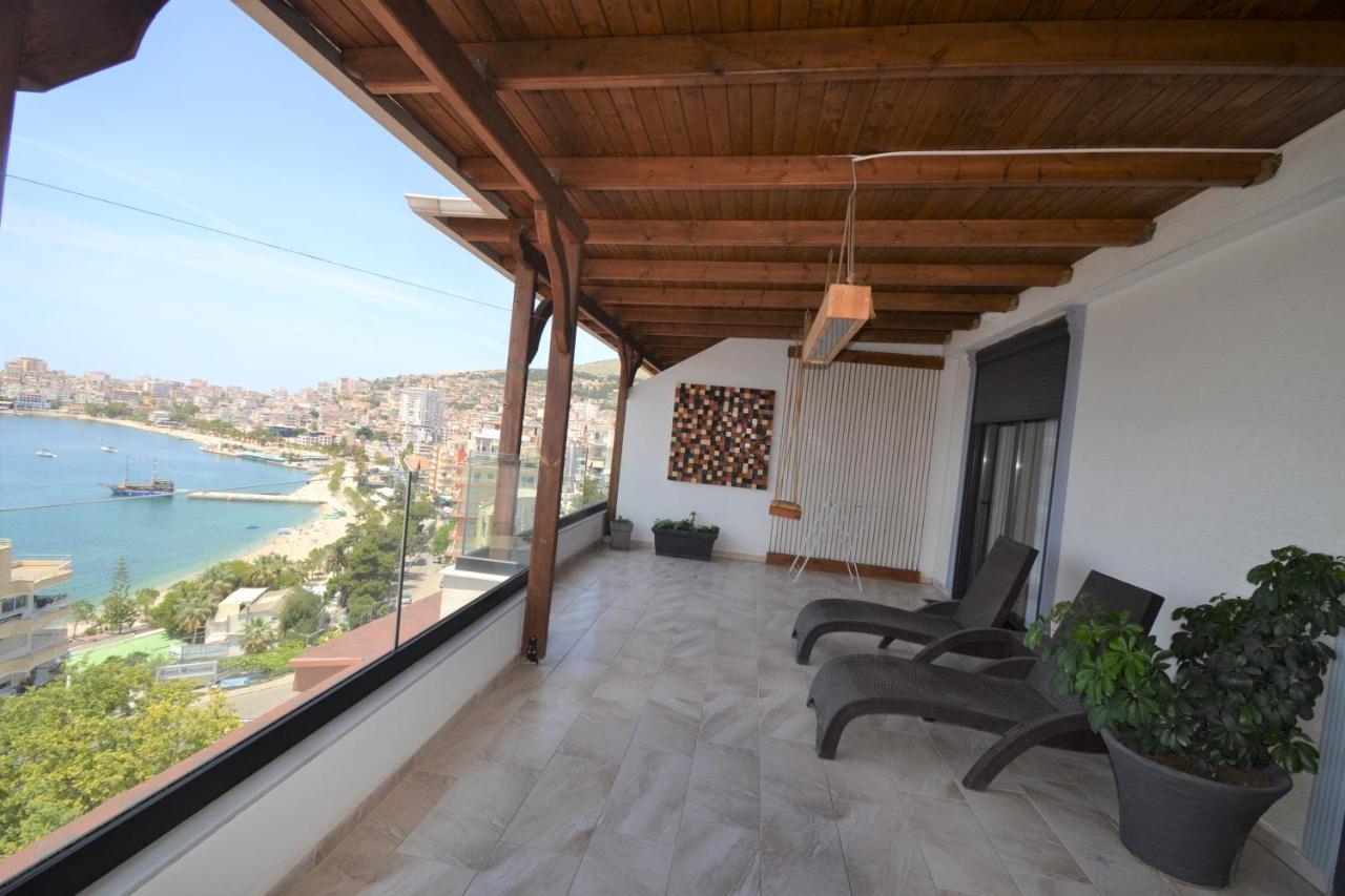 Apartamento Luxury Penthouse B&E Sarandë Exterior foto