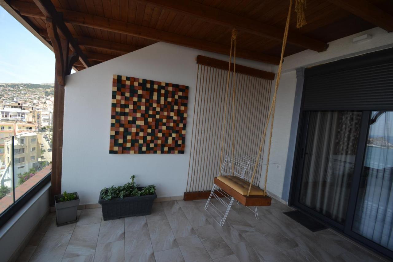 Apartamento Luxury Penthouse B&E Sarandë Exterior foto