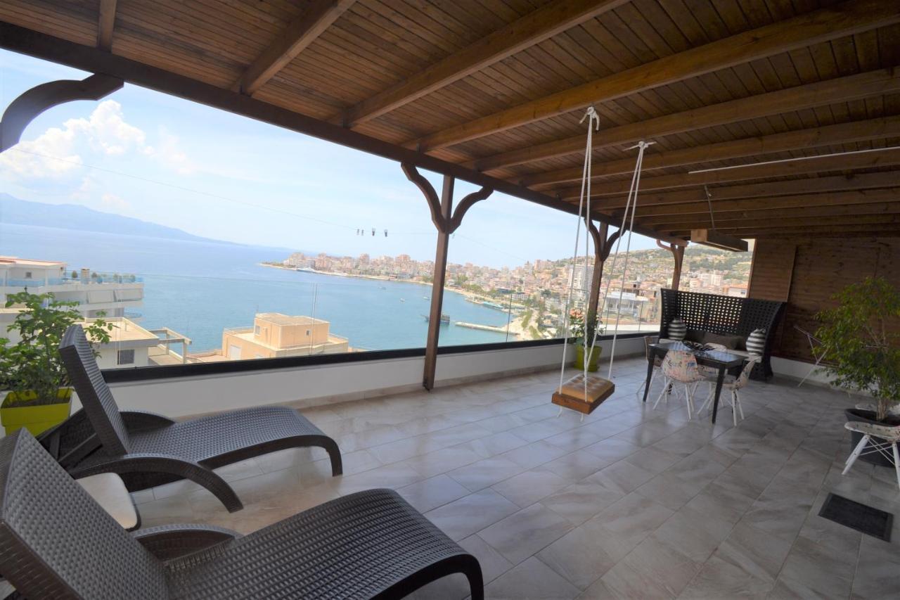 Apartamento Luxury Penthouse B&E Sarandë Exterior foto