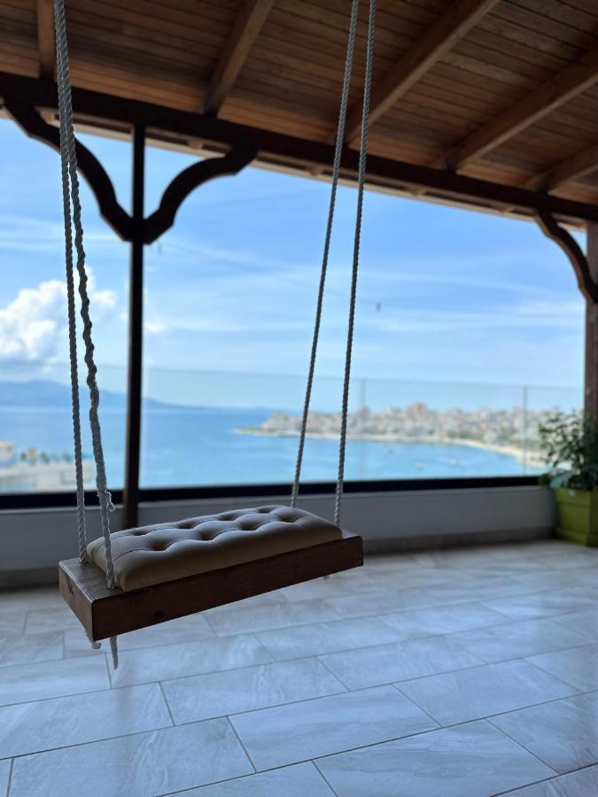 Apartamento Luxury Penthouse B&E Sarandë Exterior foto