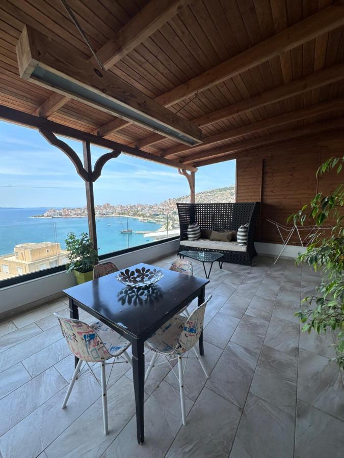 Apartamento Luxury Penthouse B&E Sarandë Exterior foto